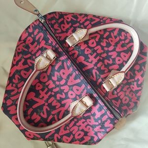 Copy Louis Vuitton Speedy Fuchsia Graffiti Stephen Sprouse
